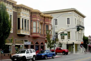 city in and county seat of San Benito County, California, United States