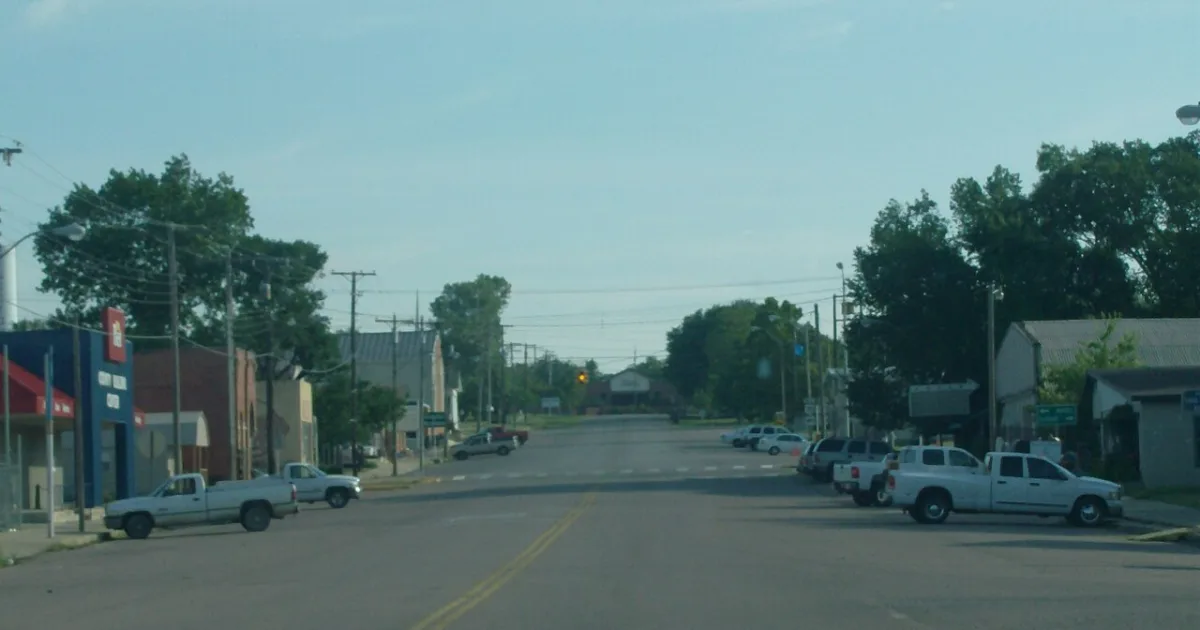town in Oklahoma, USA