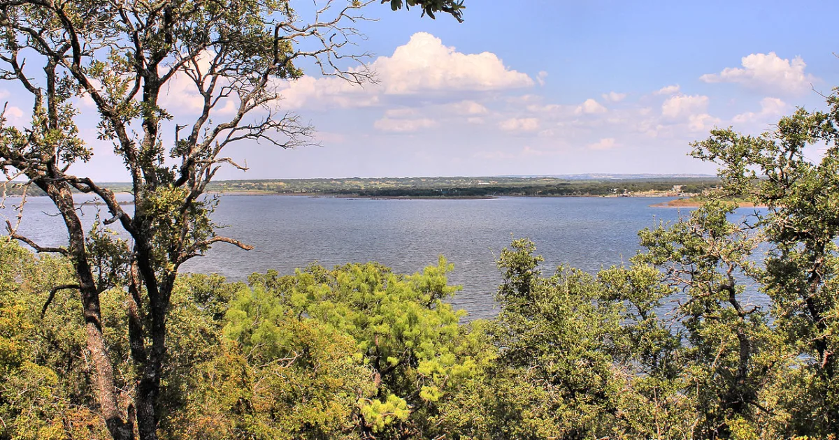 reservoir in Brown County, Texas, United States