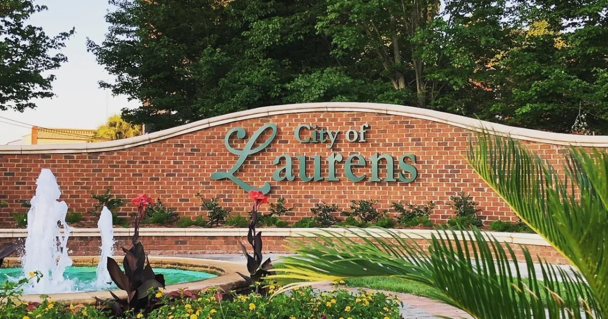 city in Laurens County, South Carolina, United States of America