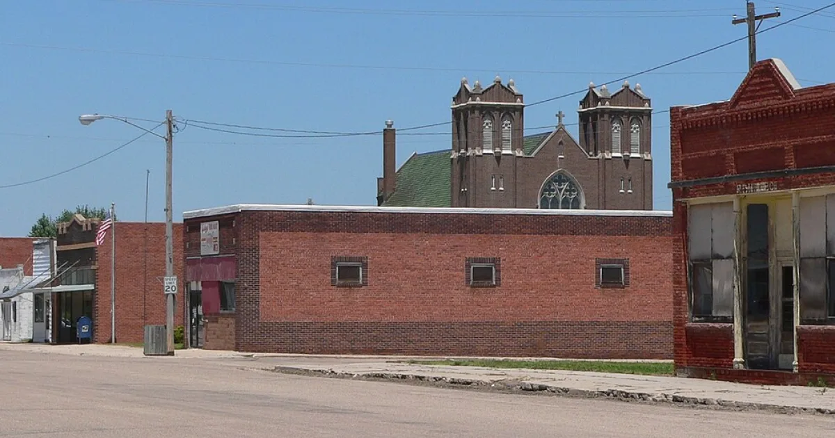 Downtown Lawrence, NE, NE