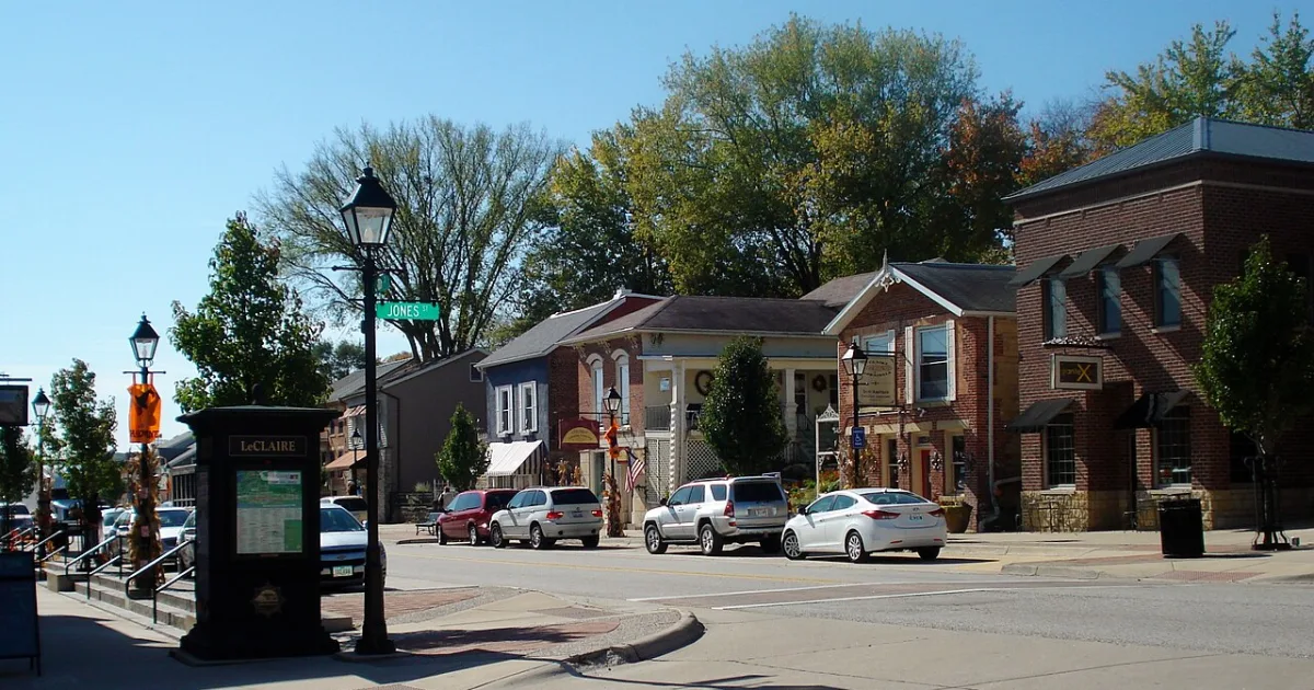 Downtown Le Claire, IA, IA