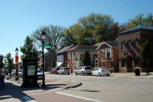 human settlement in Scott County, Iowa, United States of America