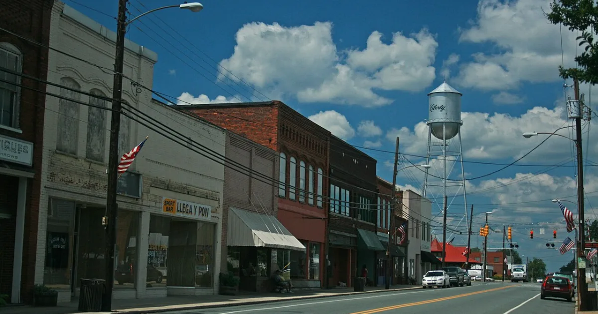 Downtown Liberty, NC, NC