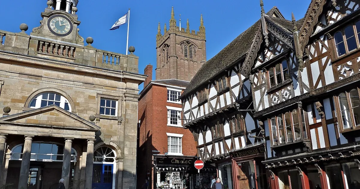 market town in Shropshire, England
