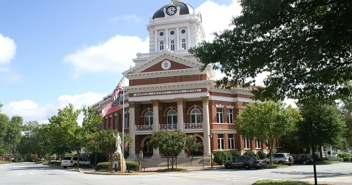 city and County Seat of Morgan County, Georgia, United States