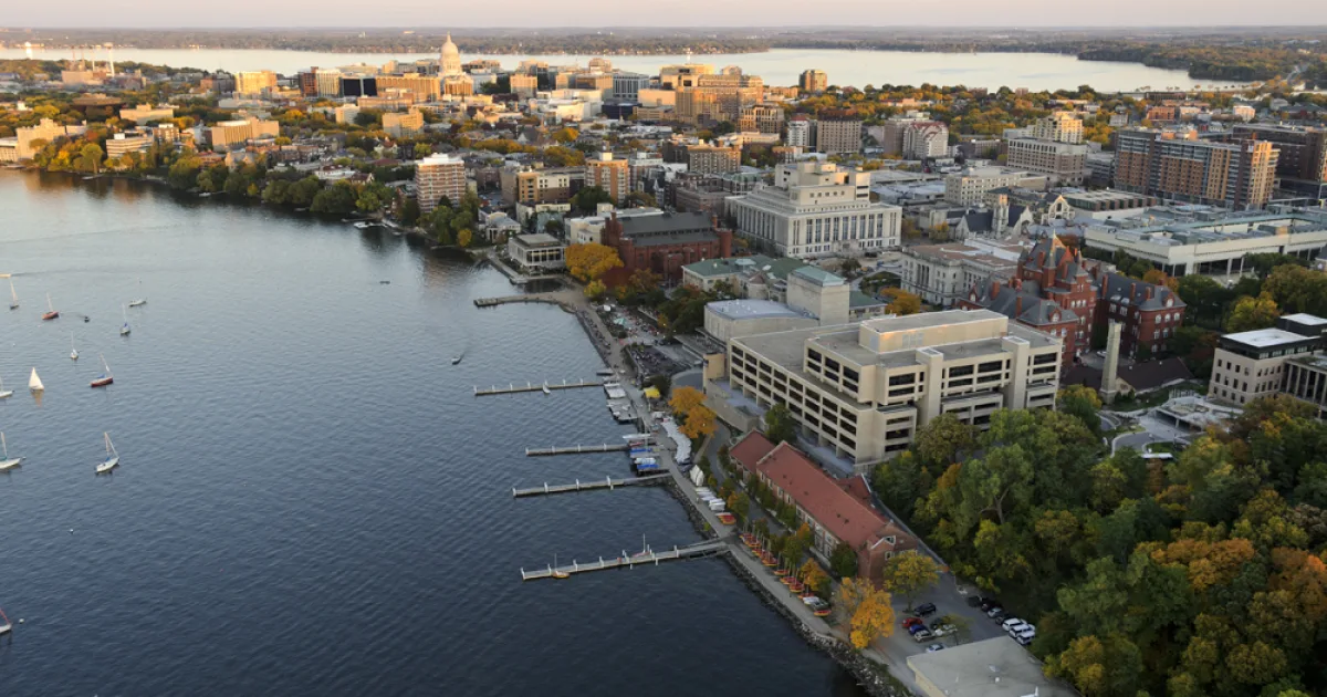 capital city of Wisconsin, United States