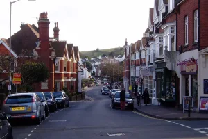 suburb in Eastbourne, East Sussex, England, UK