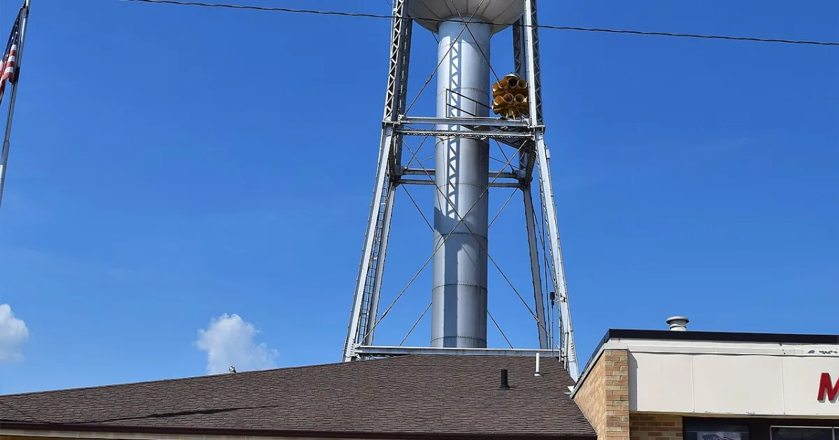 human settlement in Cedar County, Iowa, United States of America