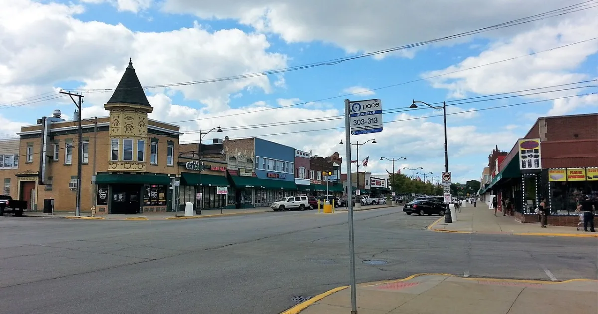 village in Cook County, Illinois, United States of America