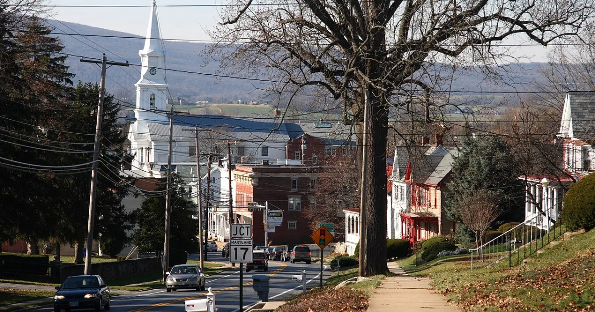 town in Maryland, USA