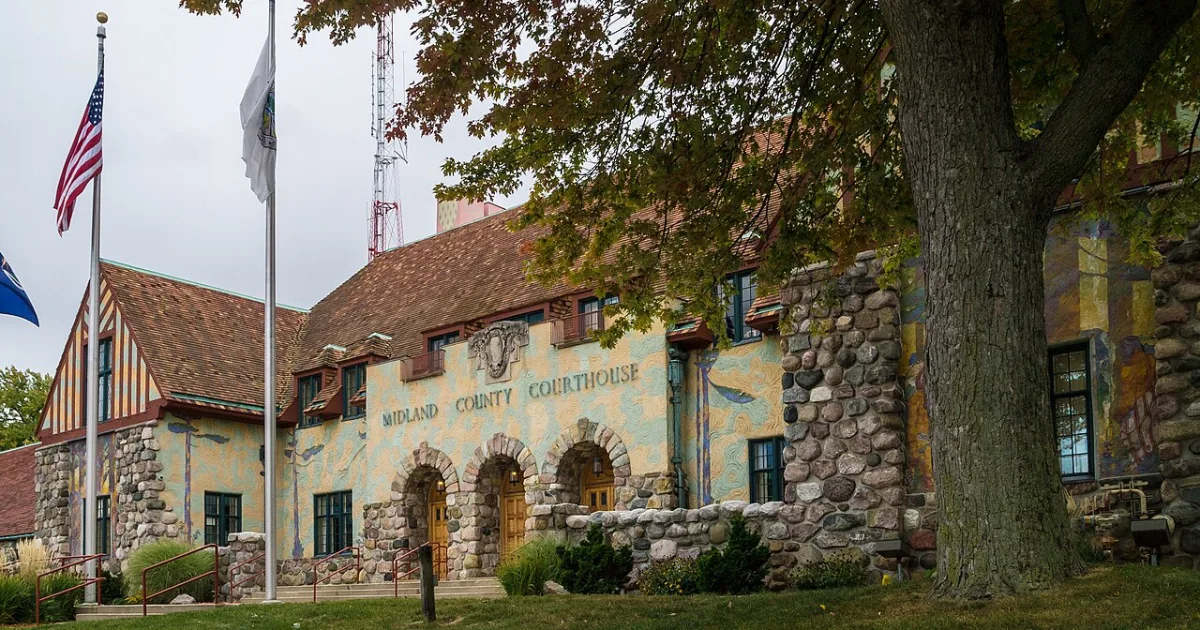 city in and county seat of Midland County, Michigan, United States