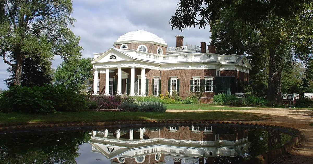 the primary plantation of Thomas Jefferson