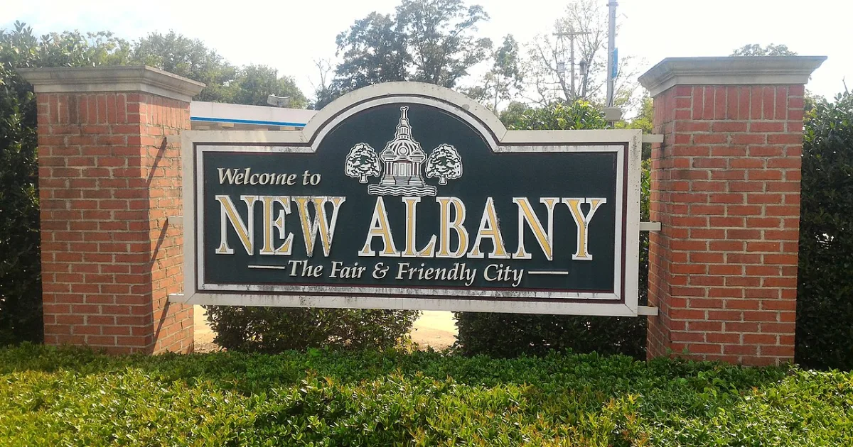Downtown New Albany, MS, MS