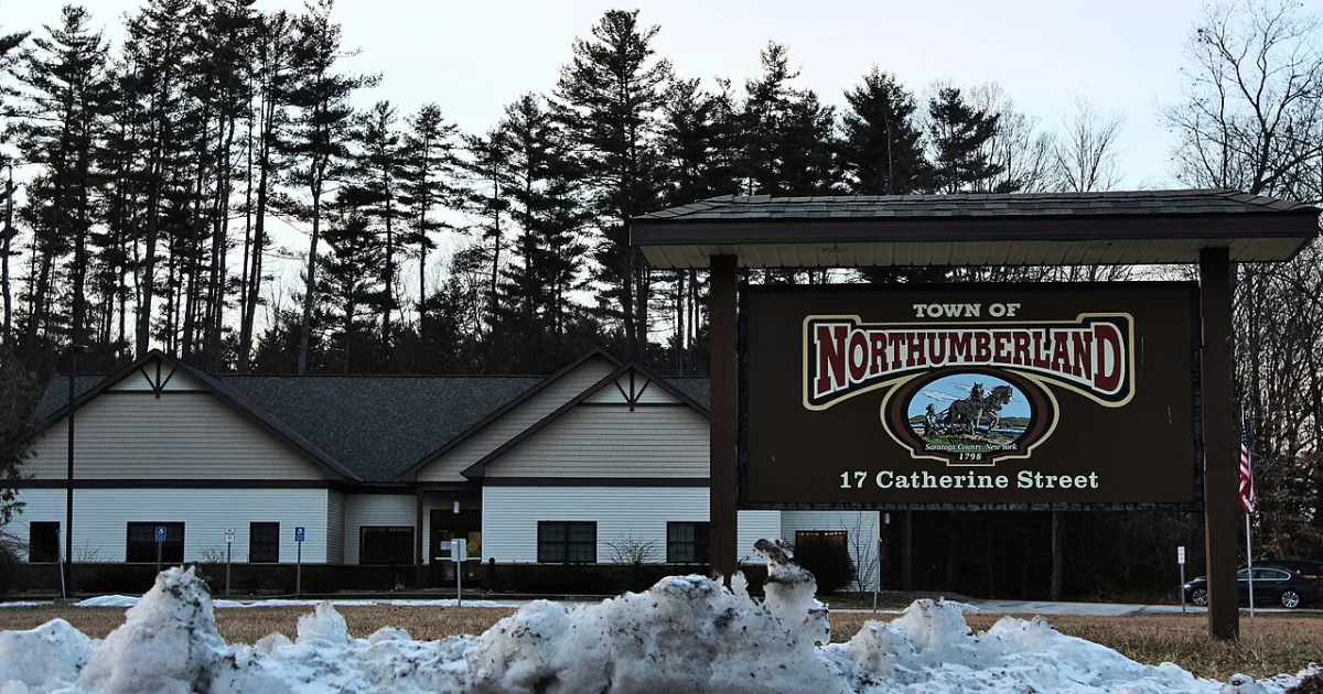 town in the US state of New York