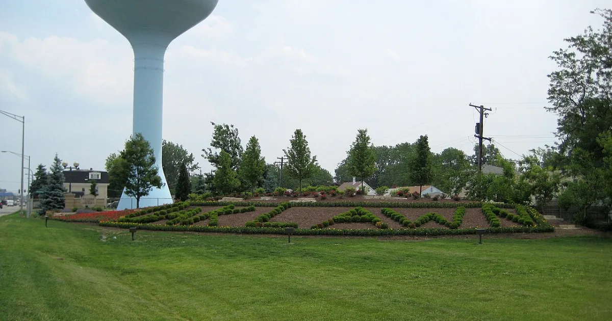 village in Cook County, Illinois, United States of America