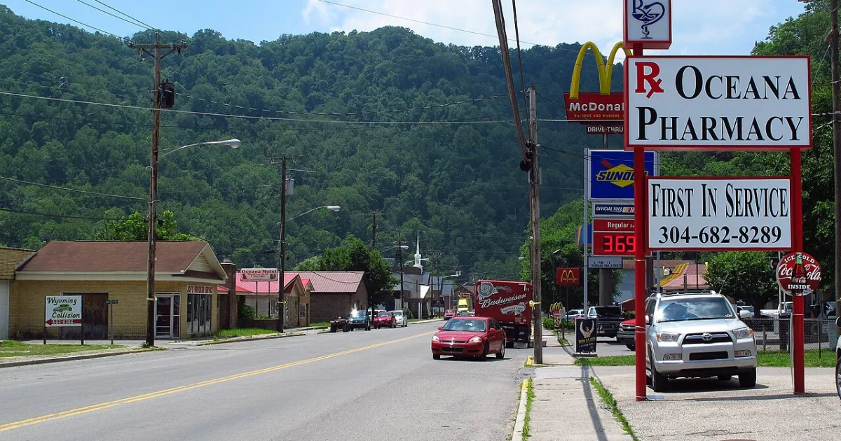 human settlement in Wyoming County, West Virginia, United States of America