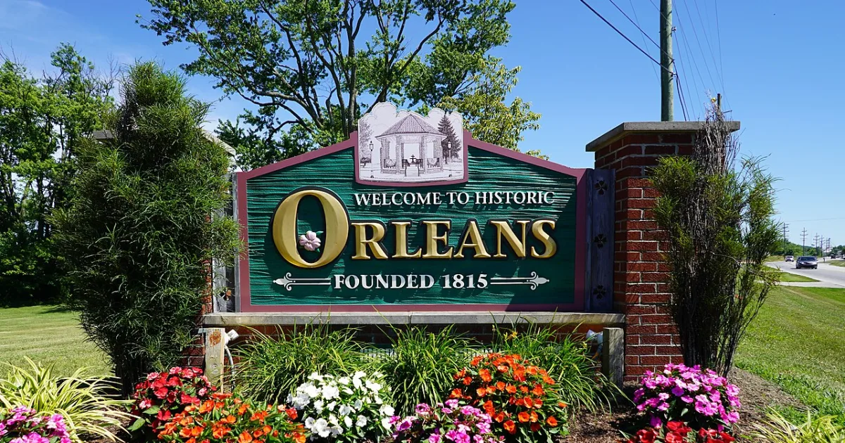 town in Indiana, USA