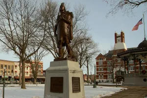 city in and the county seat of Mahaska County, Iowa, United States