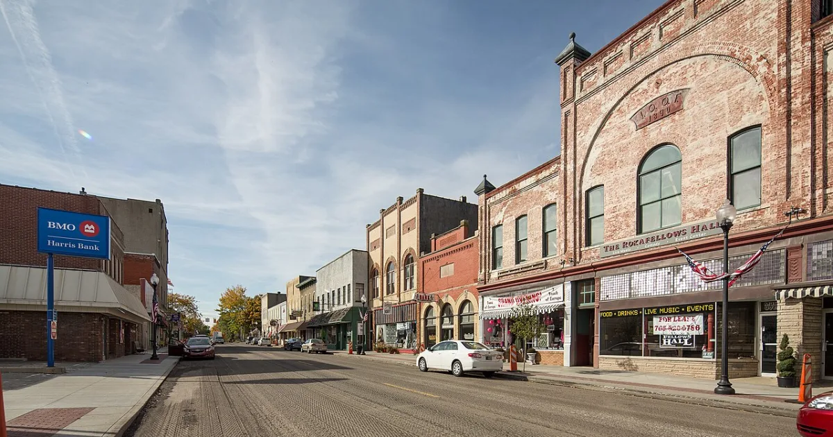 town in Fall Creek Township, Madison County, Indiana, United States