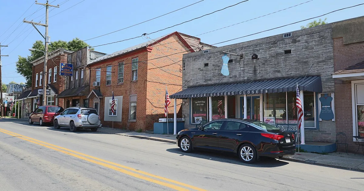 Downtown Petersburg, WV, WV