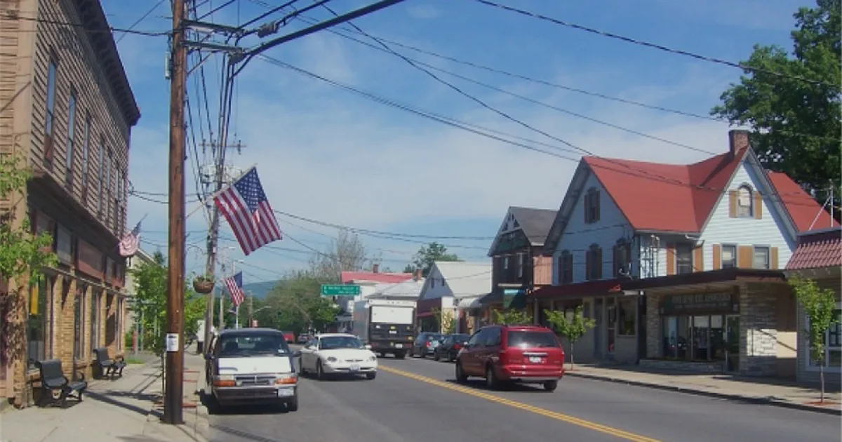 hamlet located in the Towns of Crawford and Shawangunk, New York, within Orange and Ulster counties in the U.S.