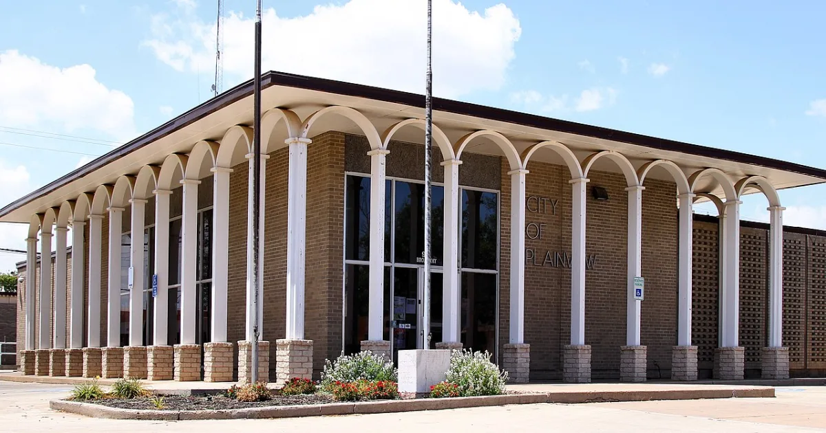 city in and count sear of Hale County, Texas, United States