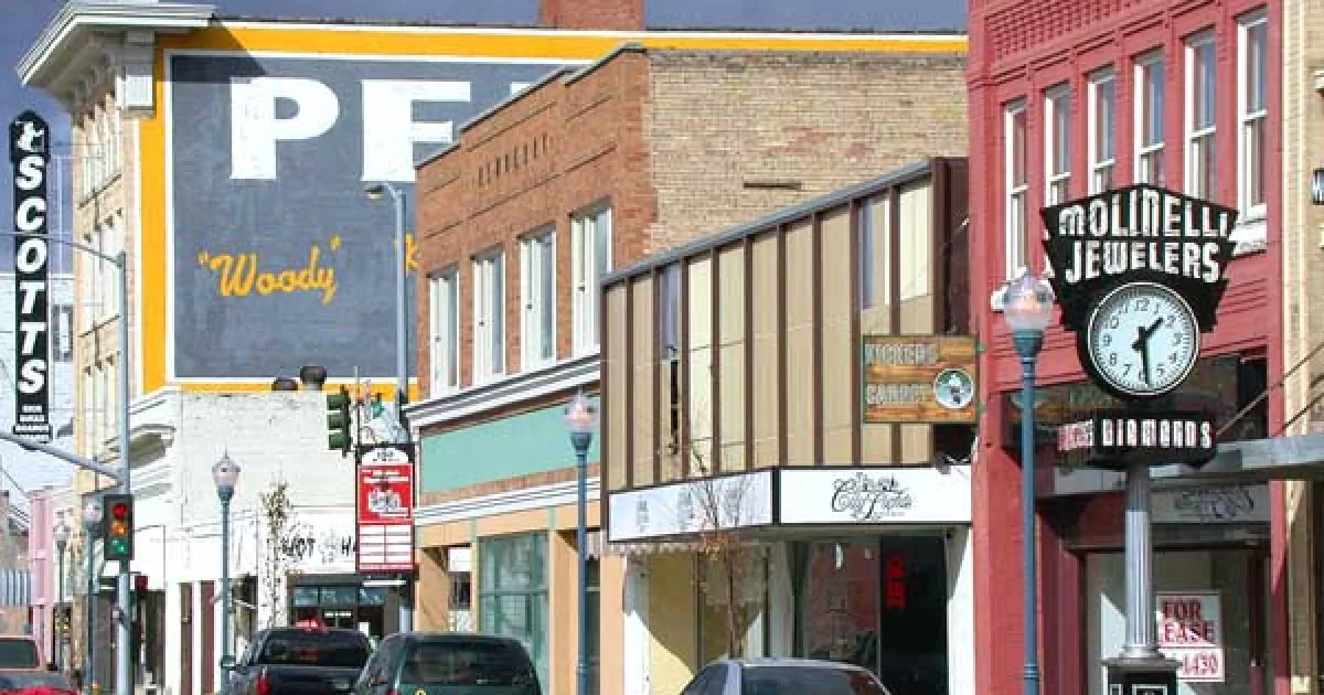 city in Bannock and Power counties in Idaho, United States, that is the county seat of Bannock County