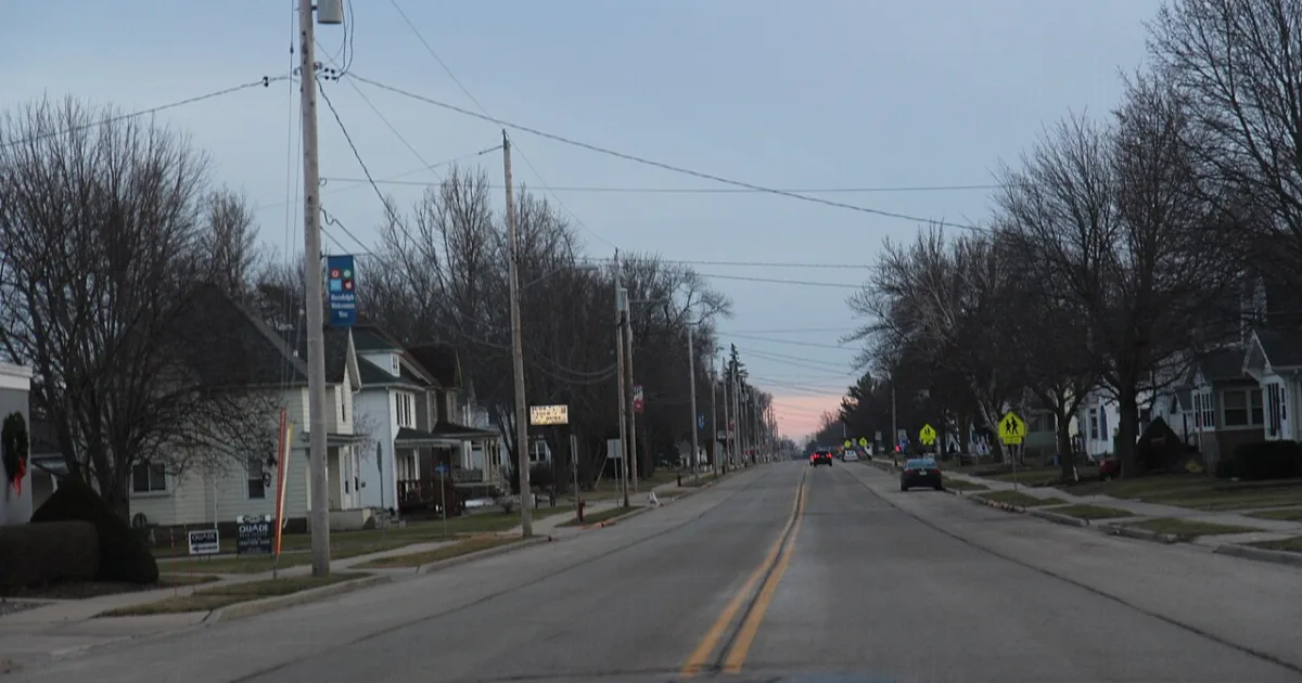village in Dodge and Columbia Counties, Wisconsin