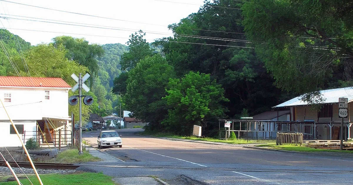 census-designated place in Russell and Tazewell counties in Virginia