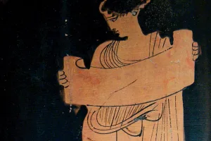 cognitive process of decoding symbols to derive meaning; a form of language processing