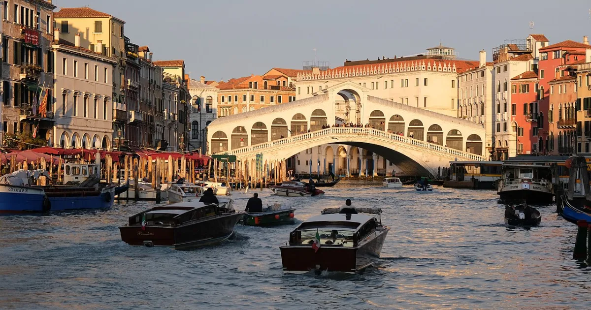 central area of Venice, Italy
