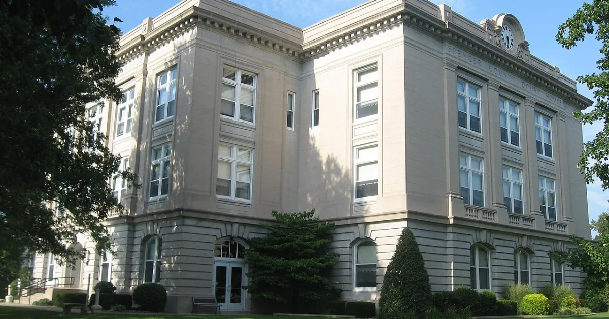 city in and county seat of Spencer County, Indiana, United States