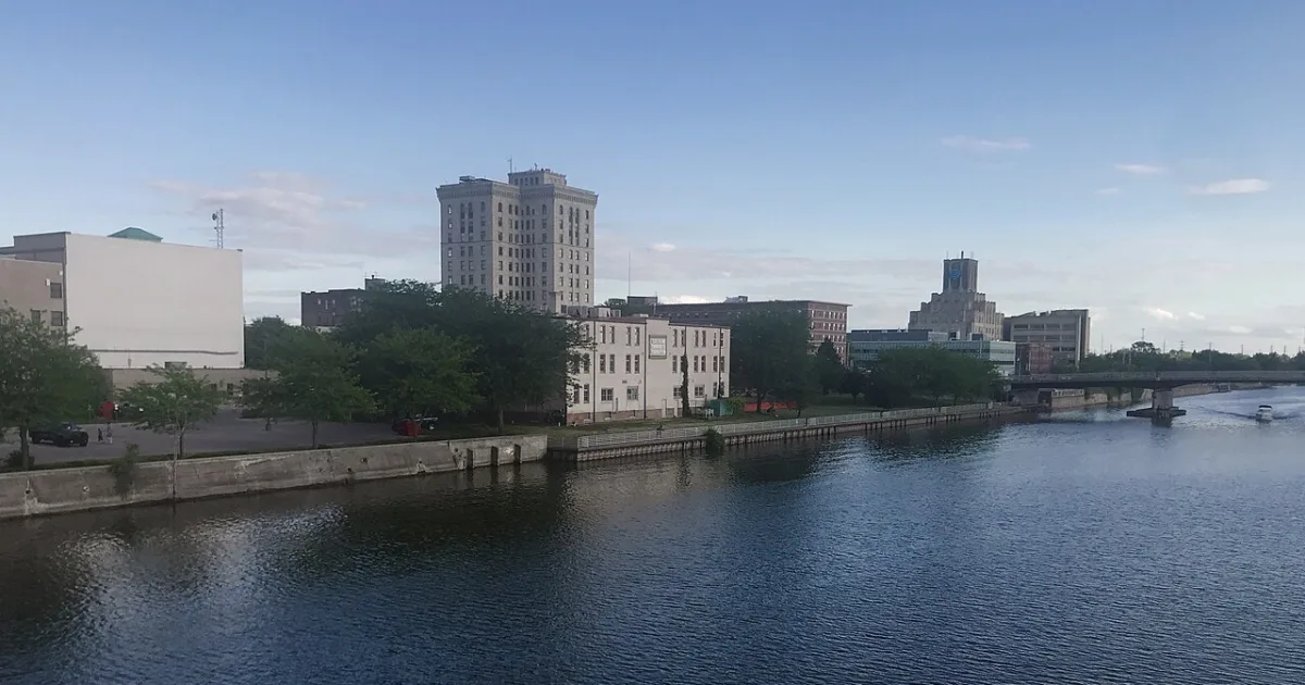 seat of Saginaw County, Michigan, United States