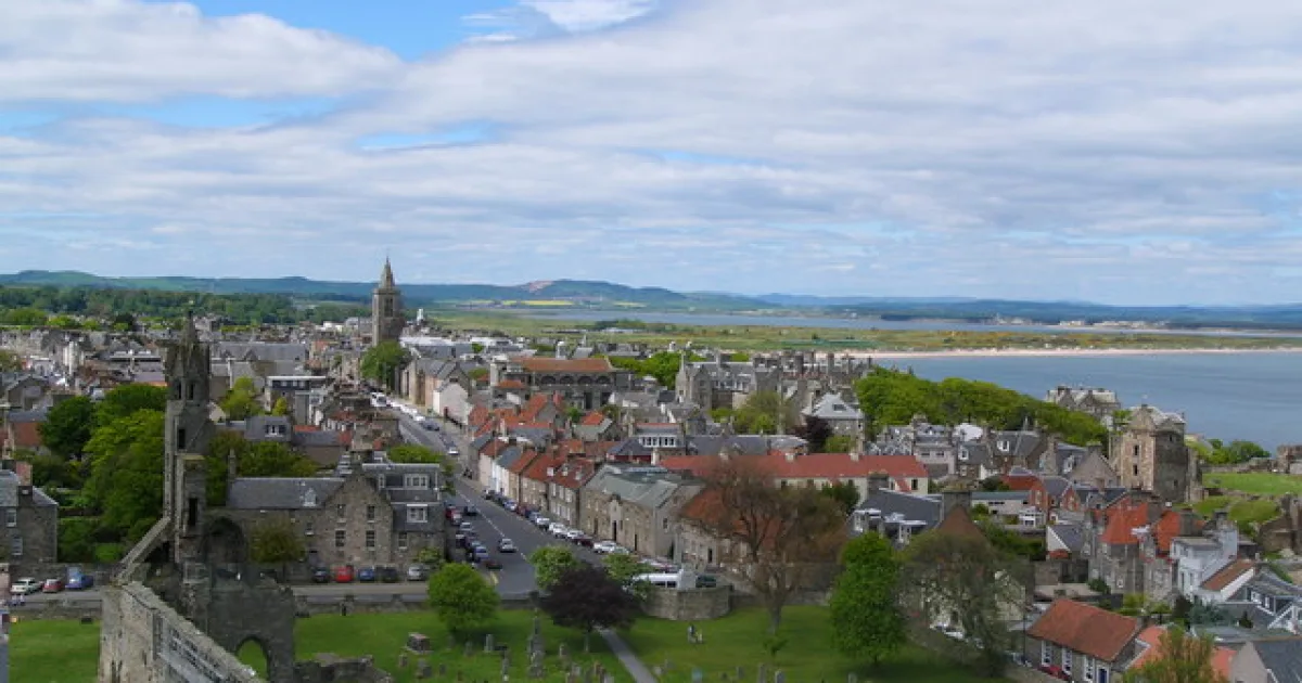 town on the east coast of Fife in Scotland, UK