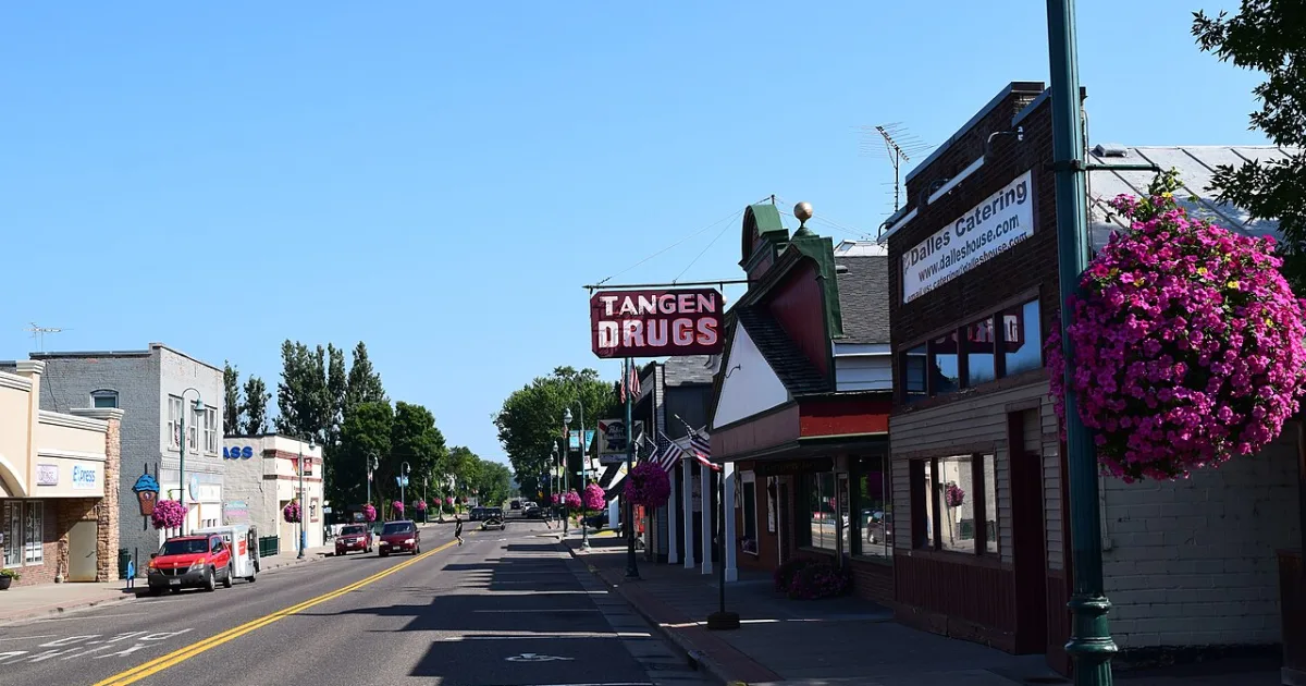 Downtown Saint Croix Falls, WI, WI