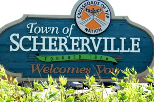 town in northwest Indiana, USA