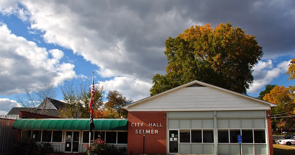 town in McNairy County, Tennessee, United States of America