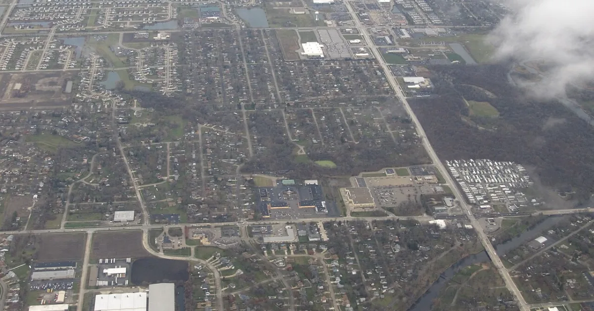 village in Troy Township, Will County, Illinois, United States