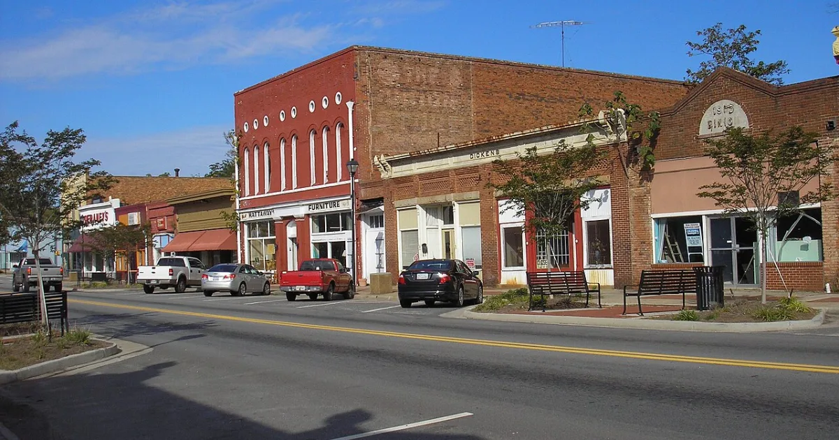 town in and the county seat of Hancock County, Georgia, United States