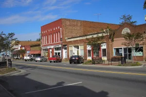 town in and the county seat of Hancock County, Georgia, United States