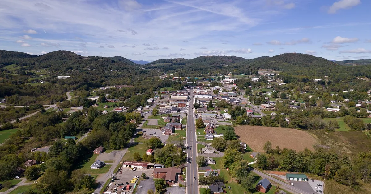 town in Alleghany County, North Carolina, United States of America