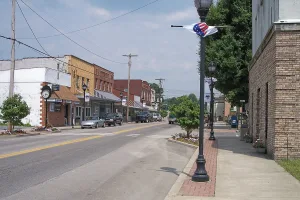 town in Nicholas County, West Virginia, United States