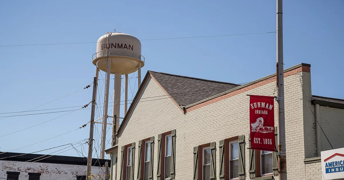 human settlement in Ripley County, Indiana, United States of America