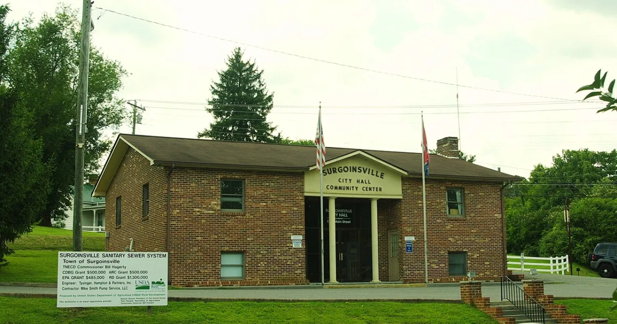 Downtown Surgoinsville, TN, TN