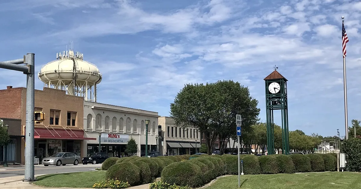 city in Davidson and Randolph counties in North Carolina, United States