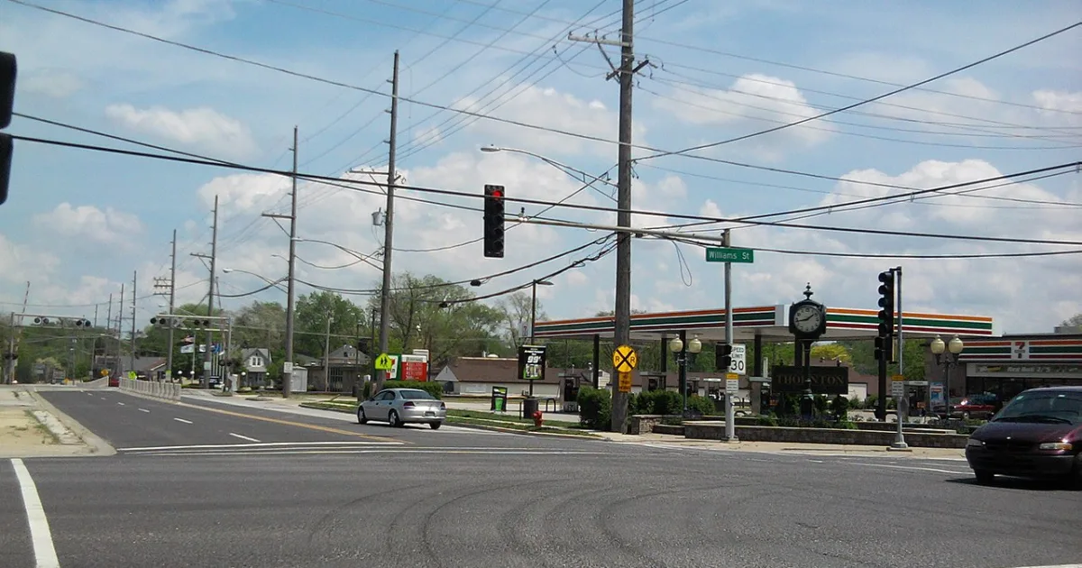village in Cook County, Illinois, USA