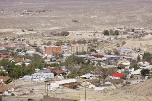 census-designated place in and county seat of Nye County, Nevada, United States