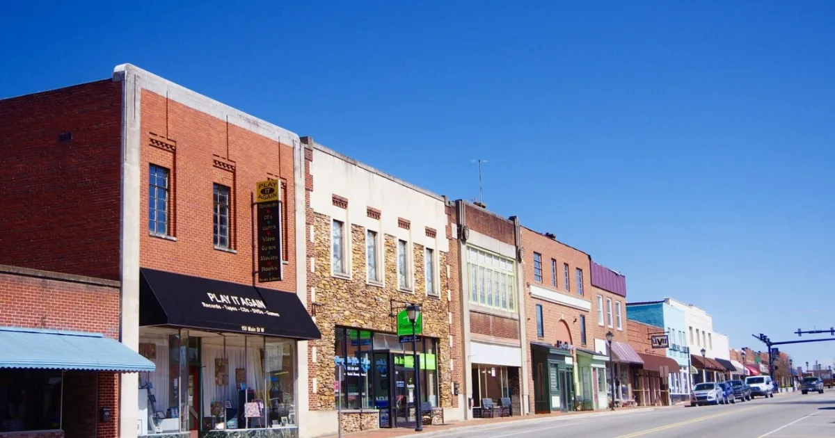 human settlement in Burke County, North Carolina, United States of America