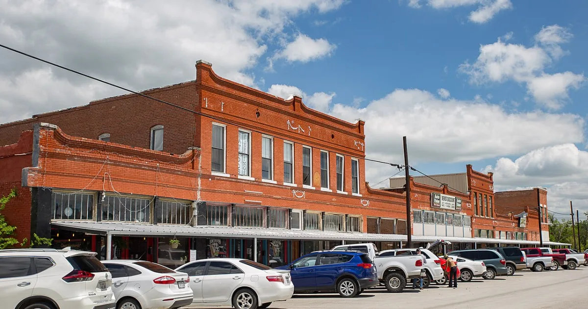 town in Ellis and Johnson Counties in Texas, United States